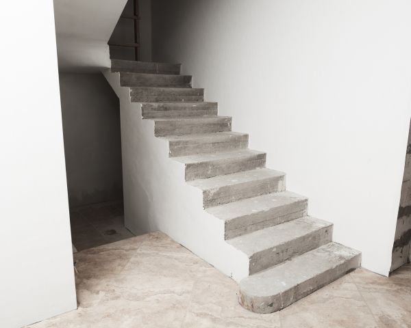 Cement Step Installation in Longmont