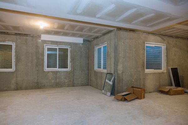 Basement Concrete Installation in Longmont