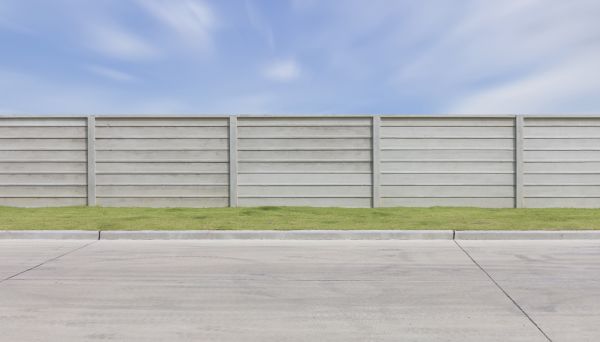 Concrete Fence Installation in Longmont