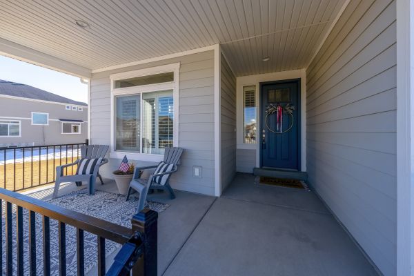 Cement Porch Installation in Longmont