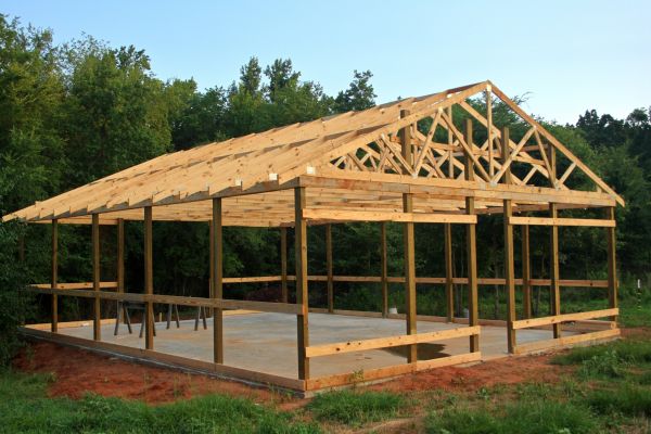 Barn Pad Installation in Longmont